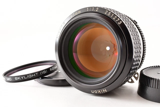 【N MINT】 Nikon NIKKOR AIS AI-S 50mm f/1.2 MF Prime Standard Lens From JAPAN X04K