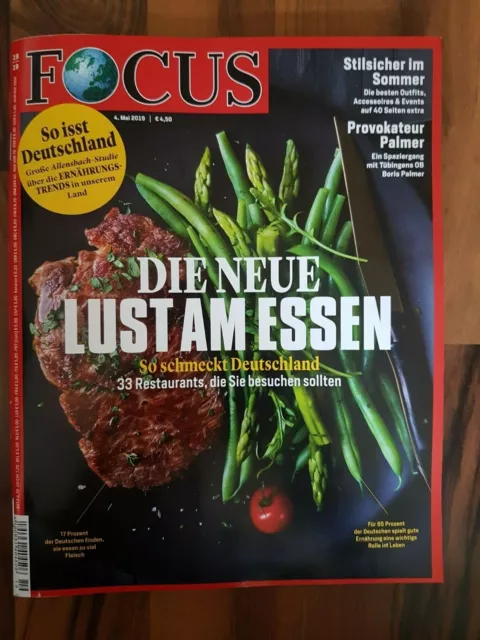 Focus Magazin Zeitschrift Zeitung Nr. 19/19 Mai 2019 Neu