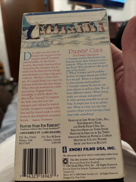 THE ADVENTURES OF Scamper (VHS, 2003) Feature Films For Families £4.61 ...