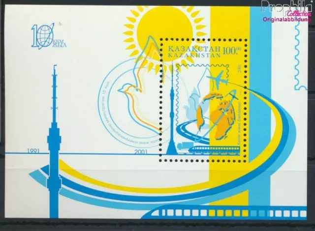 Briefmarken Kasachstan 2001 Mi Block19 (kompl.Ausg.) postfrisch(9592061