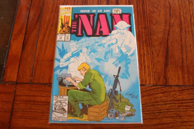 The Nam # 73 1992 Marvel War Comic Doug Murray/ Vg