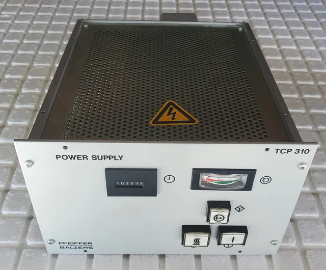 Pfeiffer Balzers Tcp 310 Turbomolecular Vacuum Pump Controller