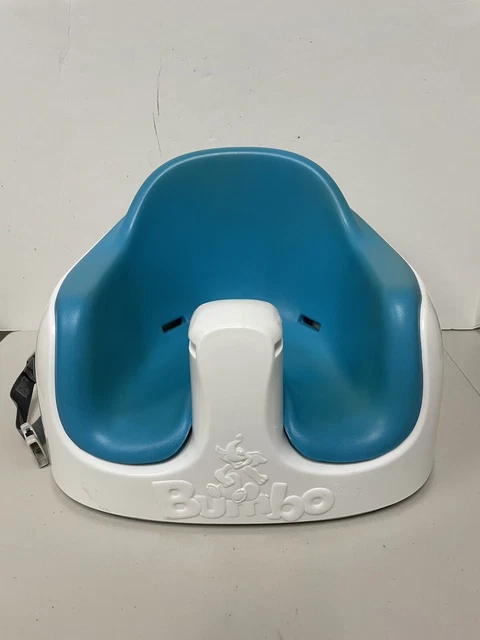 Bumbo Baby & Toddler Soft Foam Multi Seat with Tray and Buckle Straps Blue