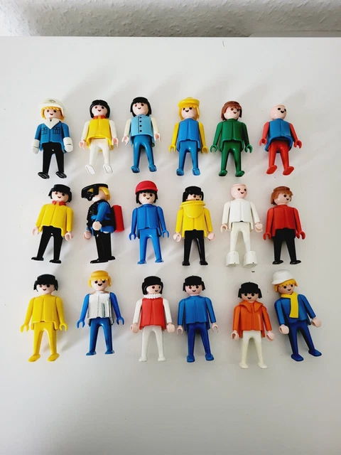 Lot De Playmobil Vintage 1974-1986 – Figurines Et Accessoires D'époque