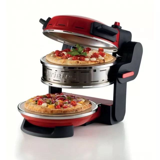 Ariete 0927/00 Machine et four à pizzas 2 pizza(s) 2300 W Rouge