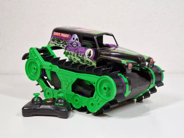 Spin Master Monster Jam Grave Digger Trax Rc Monstertruck 1:15 RTR 4WD 6067880