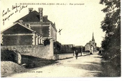 (S-94505) FRANCE - 49 - ST GEORGES CHATELAISON CPA      LAROUTE ed.