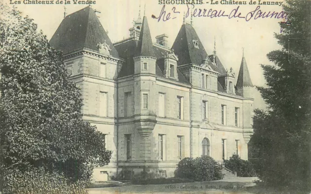 85 CPA Sigournais le château de Launay - 32786