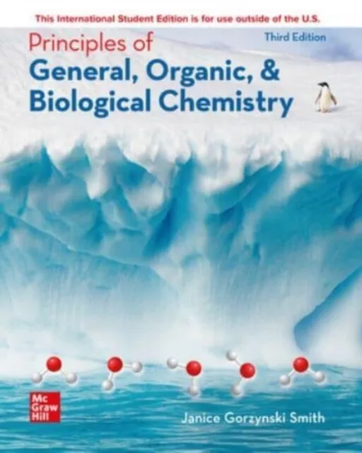 Janice Smith - Principles of General Organic  Biochemistry ISE - New  - I245z