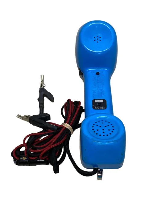 Harris-Dracon TS21 Lineman Craft Test Set Phone Handset Blue Dial Touch