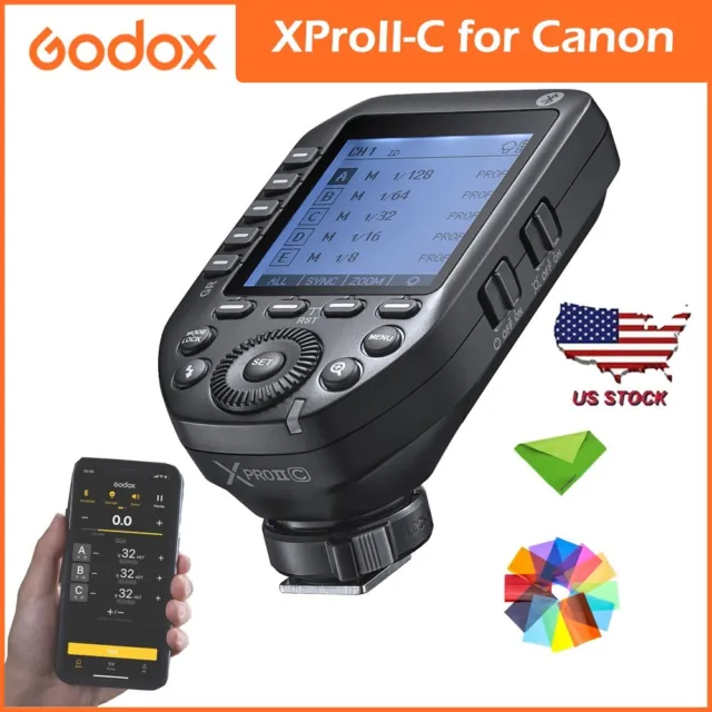 Godox XPro II XProII-CTTL Wireless Flash Trigger Transmitter for Canon Cameras