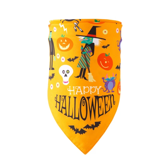 Bavoir Pour Collier De Chien Chien Habiller Décor D'Halloween Chiot