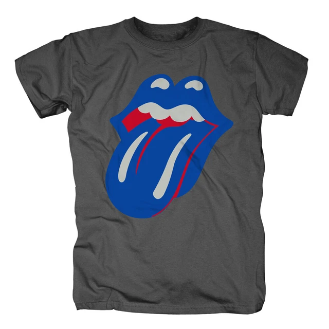 ROLLING STONES BLUE And Lonesome Tongue Official Merchandise TShirt New 25.32 PicClick