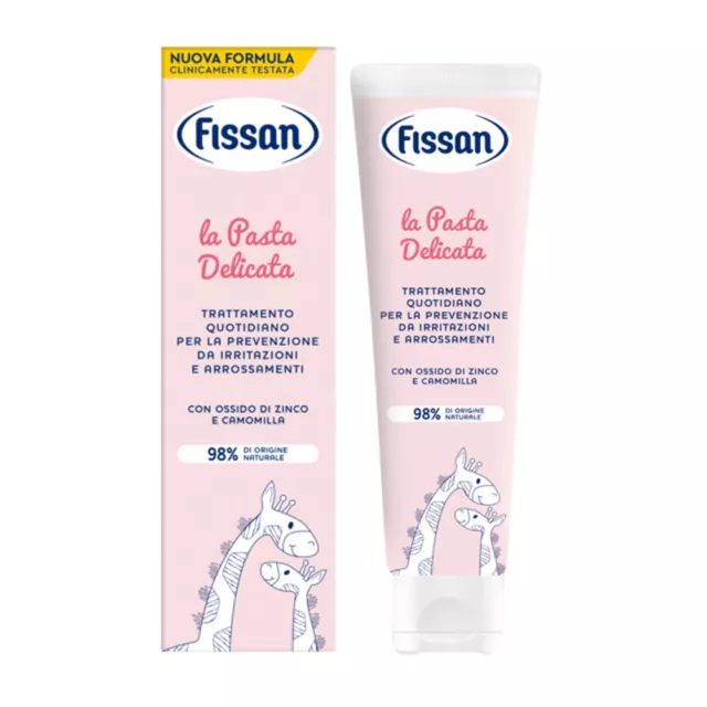 Fissan Pasta Protezione Delicata Bambino Con Ossido Di Zinco e Camomilla 100gr