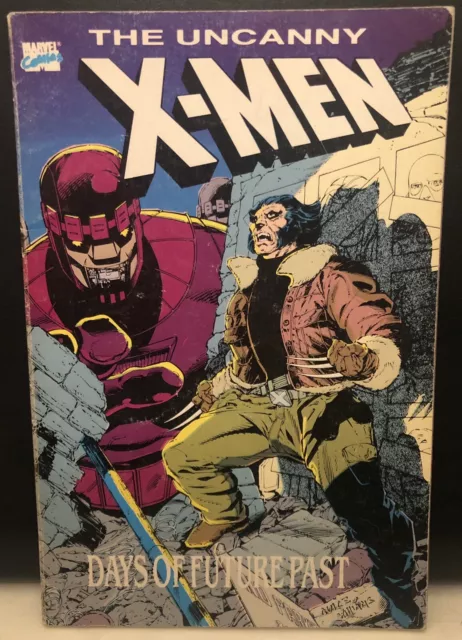 X-Men Days Of Future Past Marvel Comics Graphic Novel