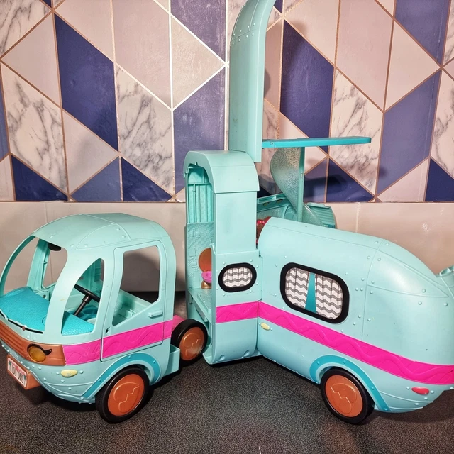 LOL SURPRISE GLAMPING Bus Camper Van Play Set £9.99 PicClick UK