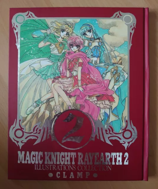 Magic Knight Rayearth, Illustrations Collection 2, Artbook Clamp, original jap.