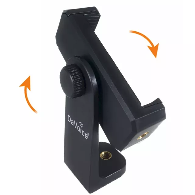 Smartphone Holder Tripod Adapter Cell Phone Bracket Mount Clip for Selfie Stick