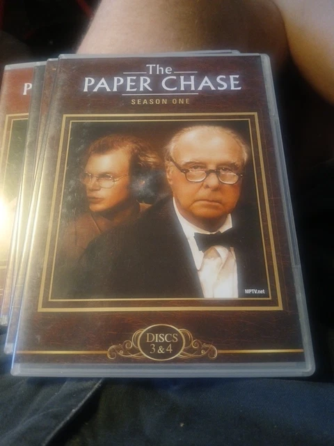 THE PAPER CHASE Season One Two DVD Box SetJ Houseman 1 & 2