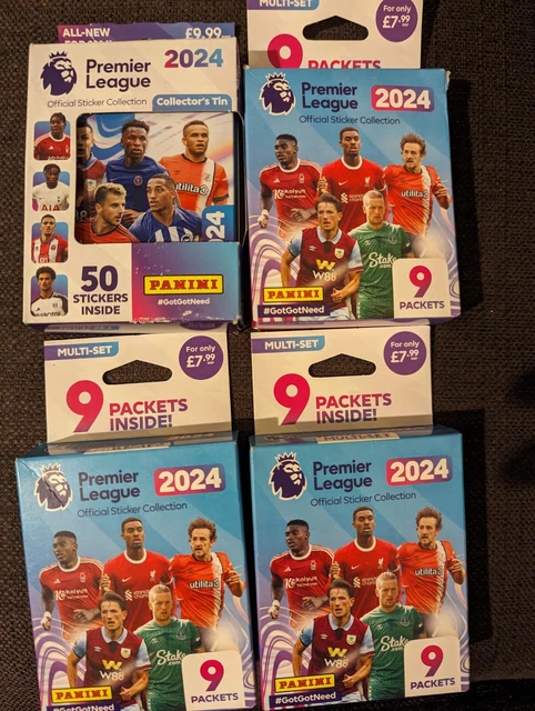 Pl Sticker PREMIER LEAGUE 2024 Panini Sticker Collection Multiset And Collector ...