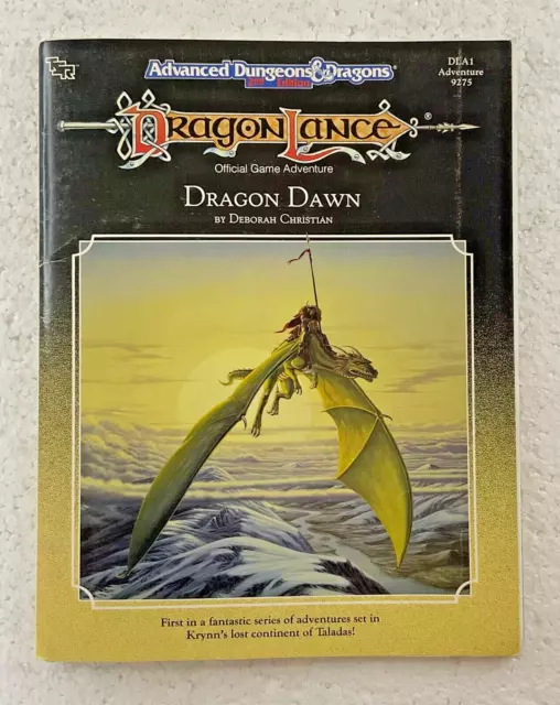 AD&D2 - Dragonlance - DLA1 - Dragon Dawn