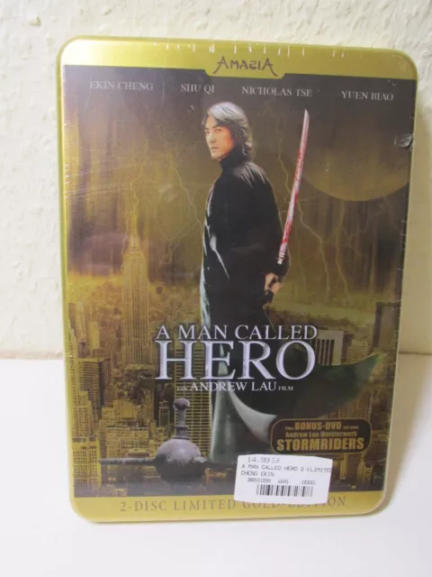 A MAN CALLED HERO - 2 Disc Limited Gold-Edition - mit Bonus Stormriders DVD NEU