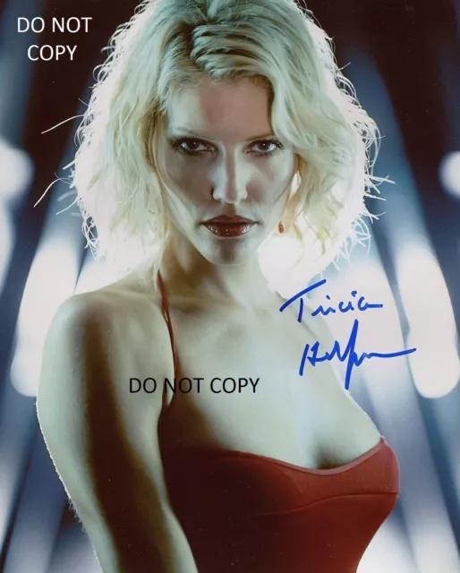 TRICIA HELFER Autographed Signed 8x10 reprint Photo !