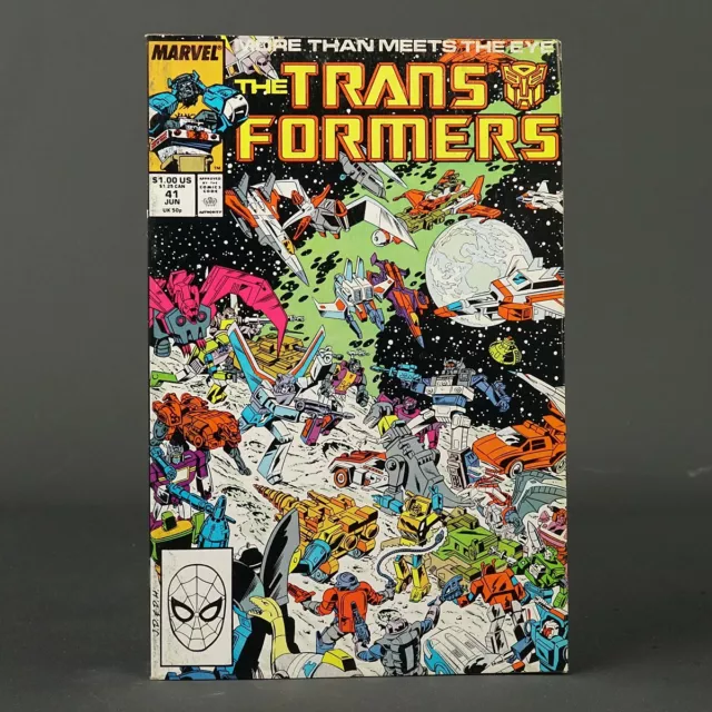 THE TRANSFORMERS #41 Marvel Comics 1988 (W) Budiansky (CA) Delbo 231222V
