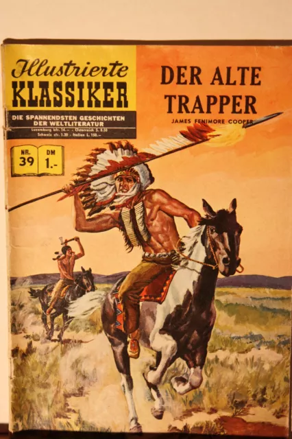 Illustrierte Klassiker Nr. 39. James F. Cooper: Der alte Trapper