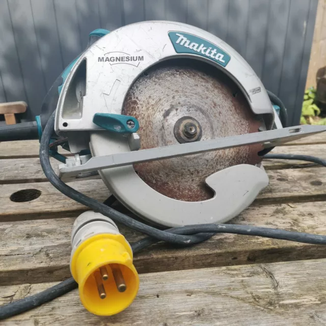 Makita 5008MGA 110V Magnesium Circular Saw Fully Working Disc Included Tested