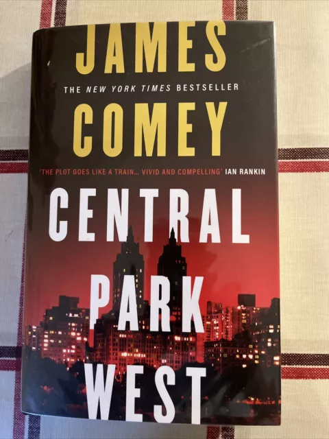 James Comey signed Central Park West HB