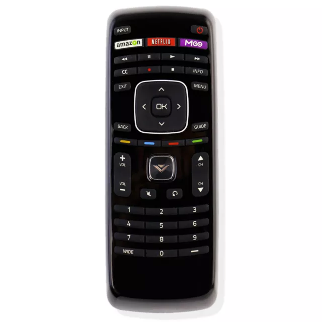 New Smart TV Controller for Vizio Remote XRT112 TV with Amazon Netflix MGO Key