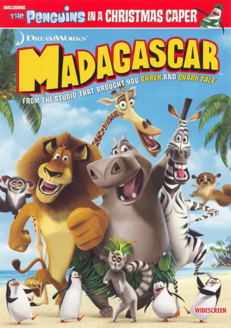 Madagascar (DVD, 2005, Widescreen) NEW