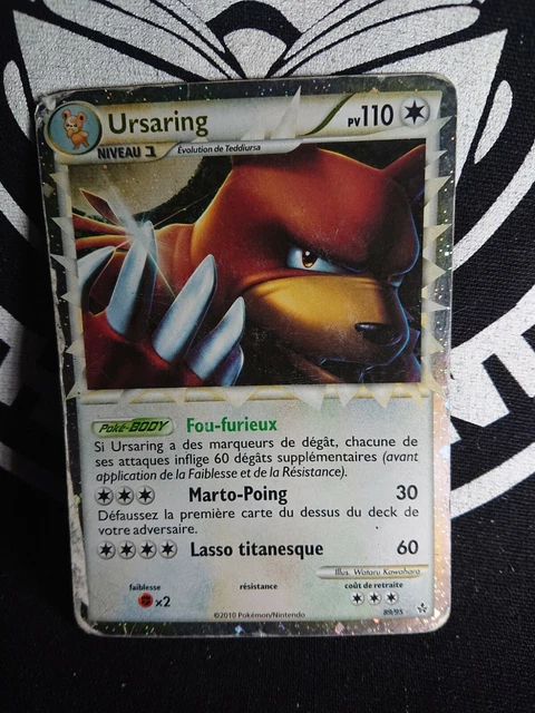 Carte Pokemon - Ursaring 89/95 - Ultra Rare - HeartGold SoulSilver Dechainement