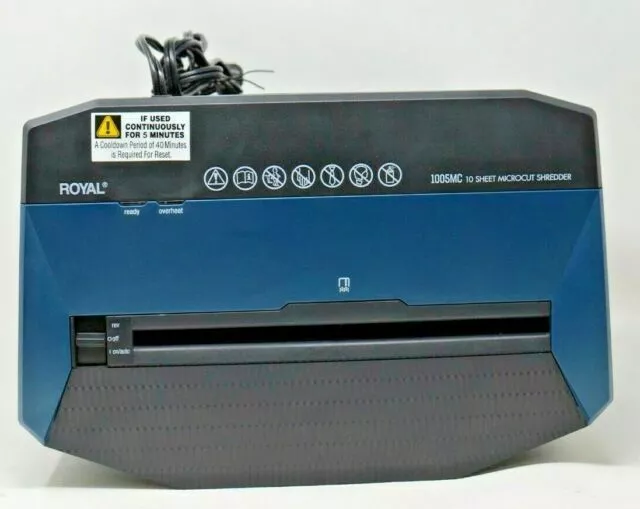 Royal Consumer 1005MC Maximum Security 10 Sheet Micro-Cut Paper Shredder 1487782