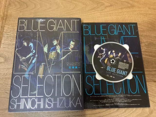 BLUE GIANT LIVE SELECTION Bande dessinée Shinichi Ishizuka + CD musique...