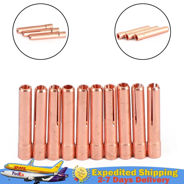 10pcs Collet 13N23 3/32" For TIG Welding Torch 9/20/25