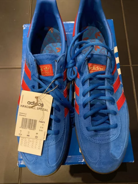 Adidas spezial deals blau orange