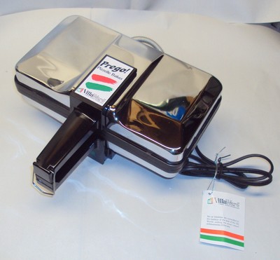 pizzelle baker prego series ii