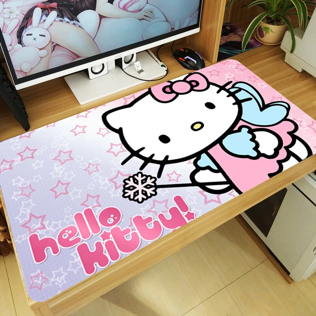 HELLO KITTY MOUSE Pad Large Keyboard Pad Table Mice Mat Game Playmat