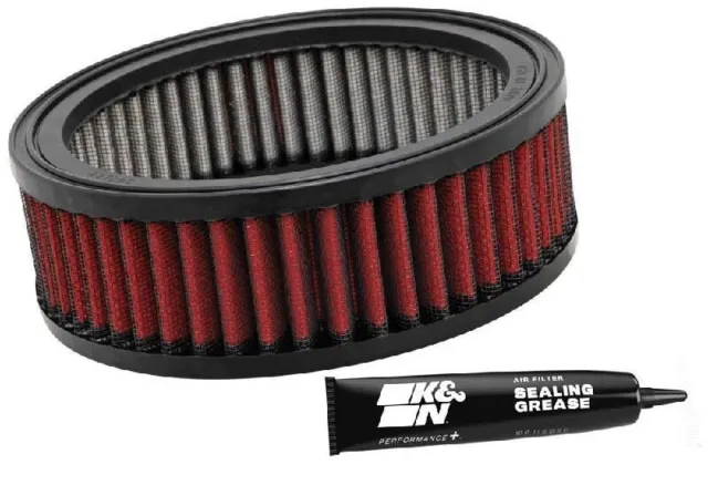 K&N Filters E-4665 Leistung Sport Motor Luftfilter Rund