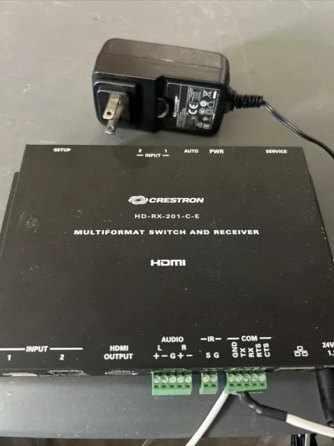 Interruptor y receptor multiformato HDMI HDMI Crestron HD-RX-201-C-E