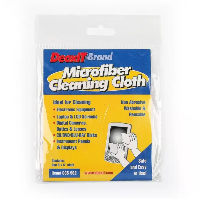 Caig Deoxit Brand Microfiber Cleaning Cloth