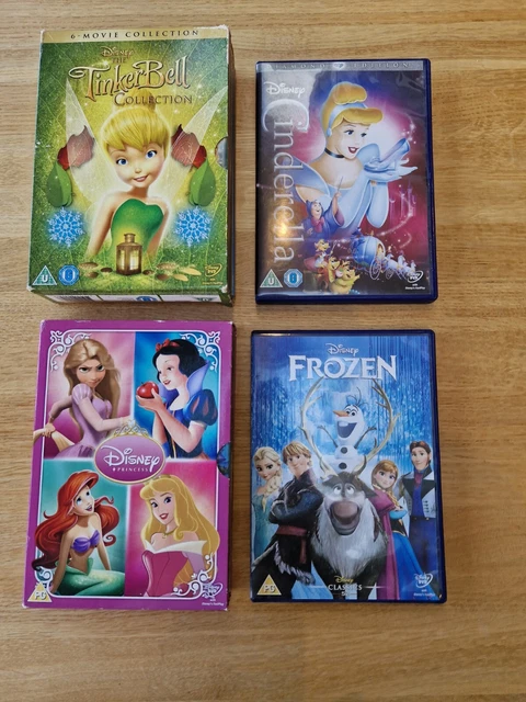 DISNEY PRINCESS DVD Collection £5.00 - PicClick UK