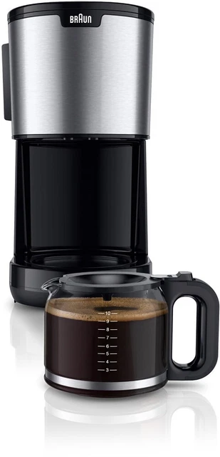 Braun Kaffeemaschine KF 1500 BK, schwarz