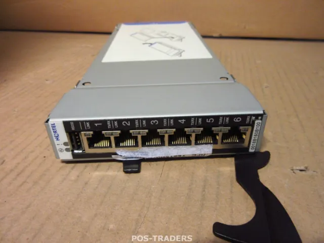 IBM 6-Port Layer 2/3 Copper Gigabit Switch 32R1869 32R1866 Nortel FROM 8677-PBV