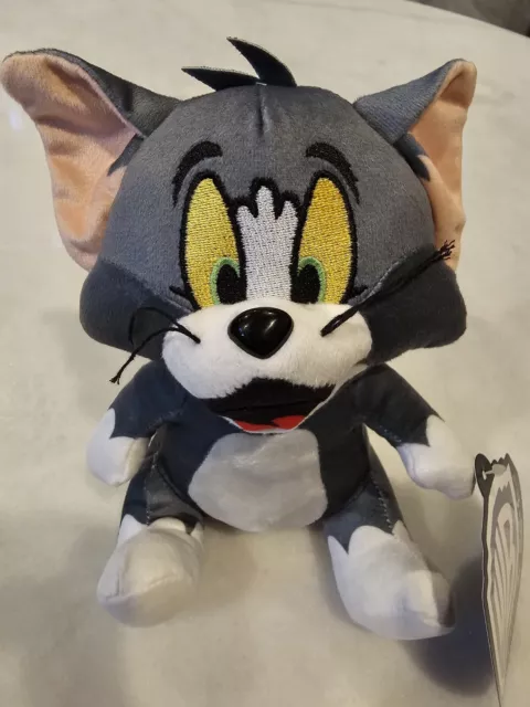 Tom and Jerry Tom Cat 7” Plush Toy Stuffed Animal 2022 Big Head New