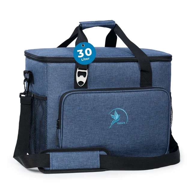 Sac Isotherme Pliable 30 Litres Vaily - Glacière Souple Pour Pique-nique, Plage, Voiture, Camping