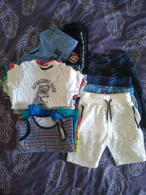 Boys Clothes 5-6 Years Summer Bundle