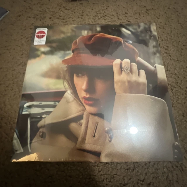 TAYLOR SWIFT RED Taylor’s Version Target Exclusive Red Vinyl Record 4